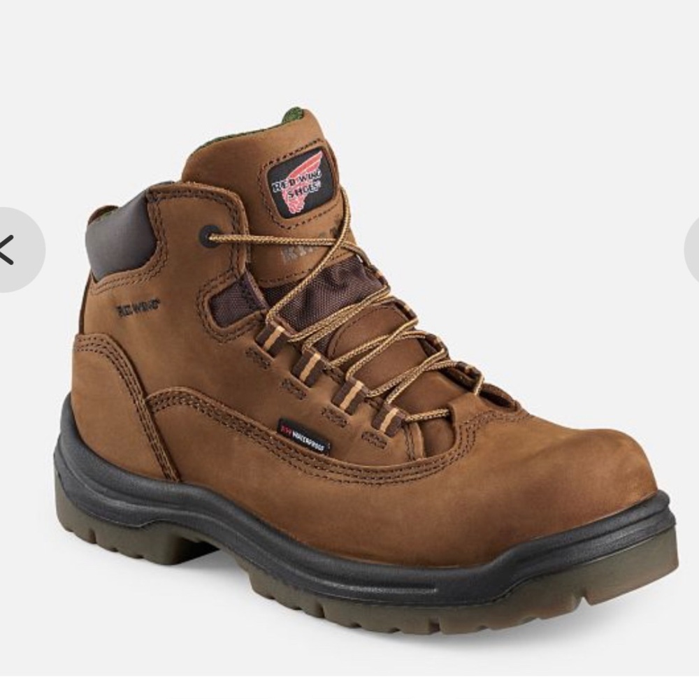 Red Wing Steel Toe Hiking Boots